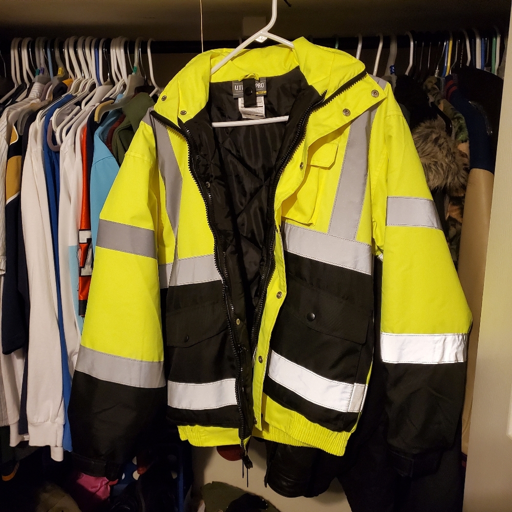 Mens Utility Pro ANSI III Safety Coat